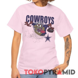 90s Vintage NFL 1996 Dallas Cowboys Looney Tunes Tasmanian Devil Unique T-shirt 4 90s Vintage NFL 1996 Dallas Cowboys Looney Tunes Tasmanian Devil Unique Shirt