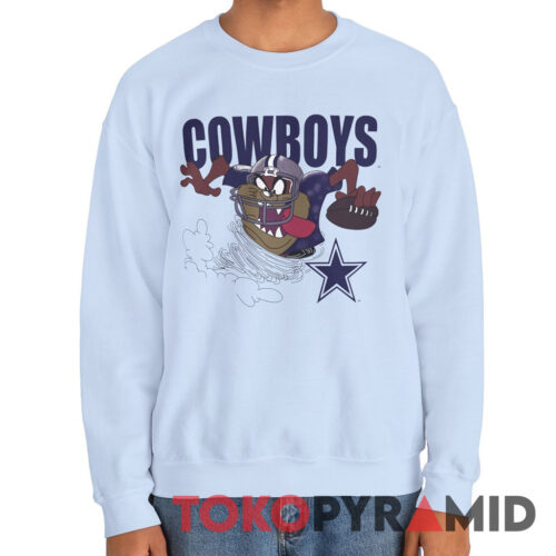 90s Vintage NFL 1996 Dallas Cowboys Looney Tunes Tasmanian Devil Unique Sweatshirt 90s Vintage NFL 1996 Dallas Cowboys Looney Tunes Tasmanian Devil Unique Sweatshirt