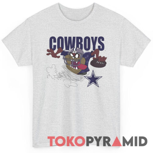 90s Vintage NFL 1996 Dallas Cowboys Looney Tunes Tasmanian Devil Unique T Shirt 90s Vintage NFL 1996 Dallas Cowboys Looney Tunes Tasmanian Devil Unique T Shirt