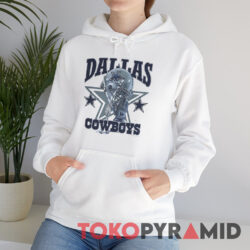 90s Vintage NFL Dallas Cowboys 1996 Helmet Rare Hoodie