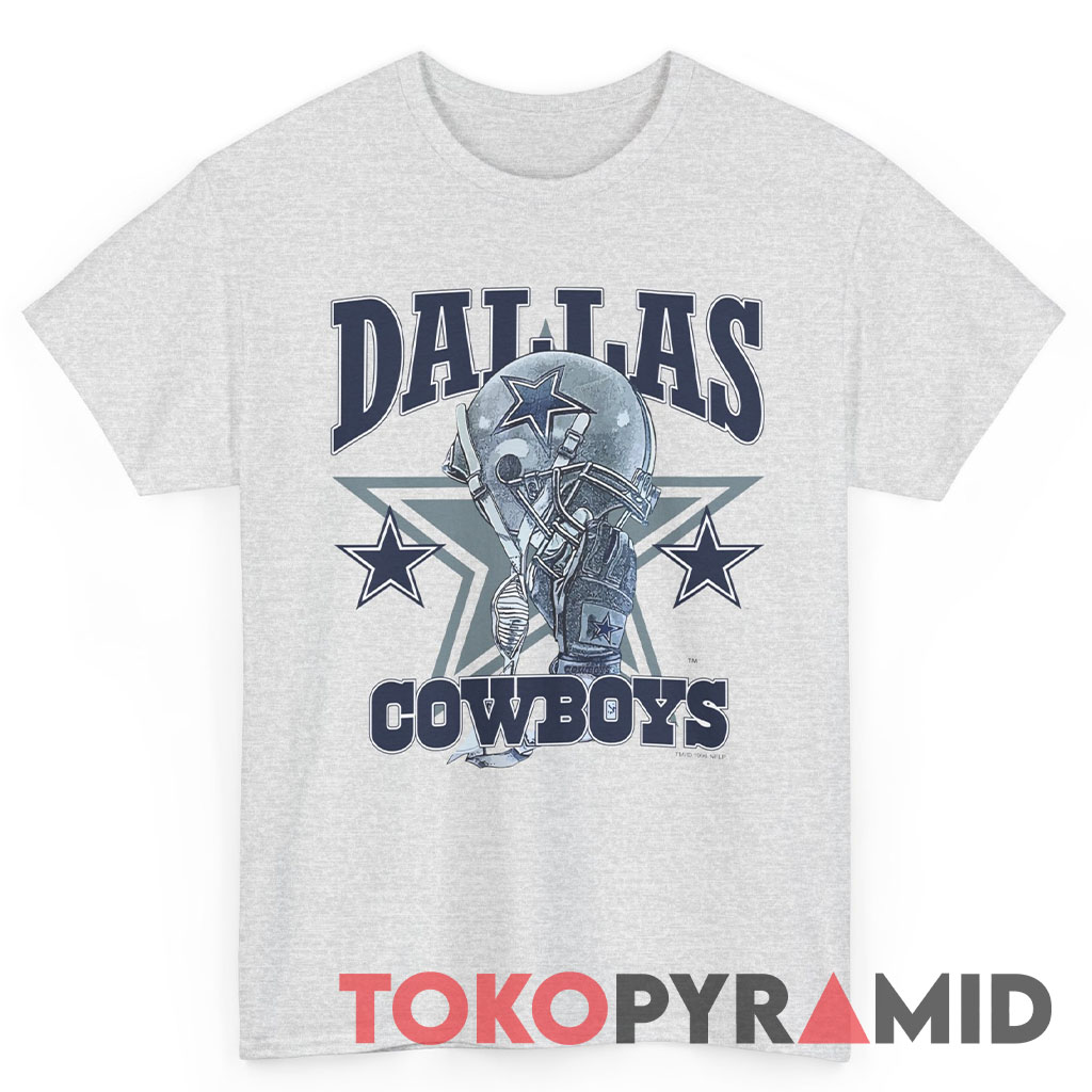 90s Vintage NFL Dallas Cowboys 1996 Helmet Rare T Shirt 90s Vintage NFL Dallas Cowboys 1996 Helmet Rare T Shirt