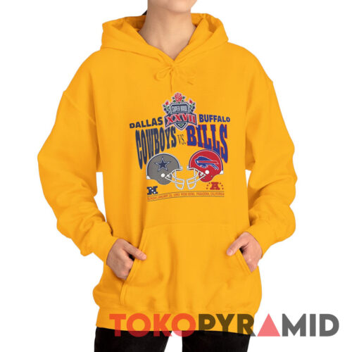 90s Vintage NFL Dallas Cowboys Buffalo Bills 1993 Super Bowl XXVII Hoodie 90s Vintage NFL Dallas Cowboys Buffalo Bills 1993 Super Bowl XXVII Hoodie