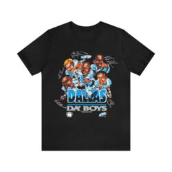 90s Vintage NFL Dallas Cowboys Caricature World Champions Signature T-shirt 5 90s Vintage NFL Dallas Cowboys Caricature World Champions Signature Black T shirt