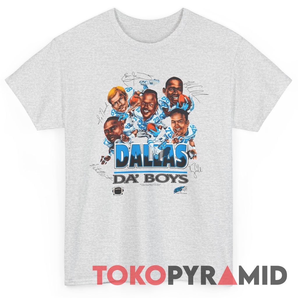 90s Vintage NFL Dallas Cowboys Caricature World Champions Signature T Shirt 90s Vintage NFL Dallas Cowboys Caricature World Champions Signature T Shirt