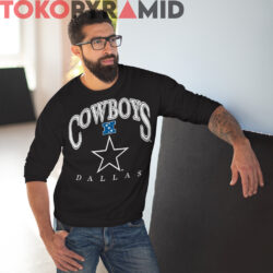 90s Vintage NFL Dallas Cowboys Logo Star Unique Tee 3 90s Vintage NFL Dallas Cowboys Logo Star Unique Black Long Sleeve