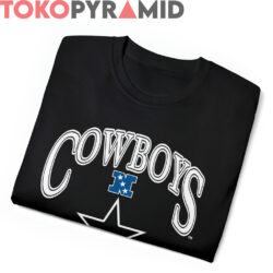 90s Vintage NFL Dallas Cowboys Logo Star Unique Black Tee