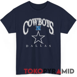 90s Vintage NFL Dallas Cowboys Logo Star Unique Tee