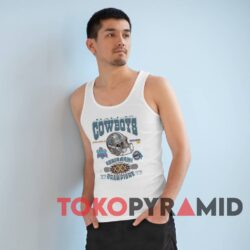 90s NFL Dallas Cowboys Super Bowl Champions Logo T-shirt 3 90s Vintage NFL Dallas Cowboys Super Bowl Champions Logo White Tank Top