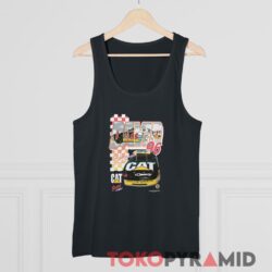 Rare 90s Nascar David Green 96 Tee Caterpillar Chevy Monte Carlo 3 90s Vintage Nascar David Green 96 Tee Caterpillar Chevy Monte Carlo Black Tank Top