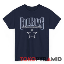 90s Vintage National Football League Dallas Cowboys Logo Rare Tee