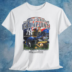 90s Vintage New York Yankees 1998 T-shirt World Series Champions MLB Baseball Team