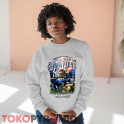 90s Vintage Newyork Yankees 1998 World Series Champion MLB Baseball Team Heather Sweater