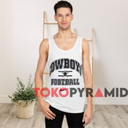 90s Vintage Nike Dallas Cowboys Big Logo T-shirt 2 90s Vintage Nike Dallas Cowboys Big Logo Grey Tank Top