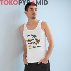 90s Vintage One Fish Two Fish Dead Phish New Fish Shirt 3 90s Vintage One Fish Two Fish Dead Phish New Fish