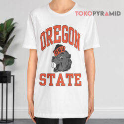 90s Vintage Oregon State Beavers University Osu White T shirt