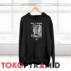 90s Vintage Black Pray Hard Shirt Ripped Jeans 1 Thessalonians 5:17 Christian Bible Quote 3 90s Vintage Pray Hard Ripped Jeans 1 Thessalonians 5 17 Christian Bible Quote Black Hoodie