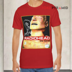 90s Vintage Radiohead The Bends 1995 Album Red T shirt