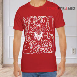 90s Vintage Ramones Mondo Bizarro Band Shirt 4 90s Vintage Ramones Mondo Bizarro Band Red T shirt