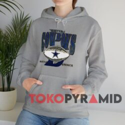 90s Vintage Rare Dallas Cowboys National Conference T-Shirt 2 90s Vintage Rare Dallas Cowboys National Conference Grey Hoodie