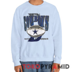 90s Vintage Rare Dallas Cowboys National Conference T-Shirt 2 90s Vintage Rare Dallas Cowboys National Conference Sweatshirt