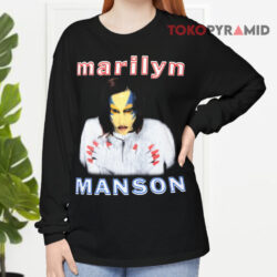 90s Vintage Rare Marilyn Manson Mechanical Animals Shirt 4 90s Vintage Rare Marilyn Manson Mechanical Animals Long sleeved