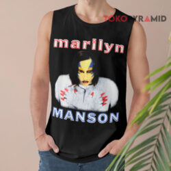 90s Vintage Rare Marilyn Manson Mechanical Animals Shirt 2 90s Vintage Rare Marilyn Manson Mechanical Animals Tank Top