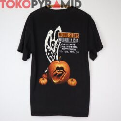 90s Vintage Rolling Stones 1994 Halloween Rock Tour 2 Sided Rare T shirt back