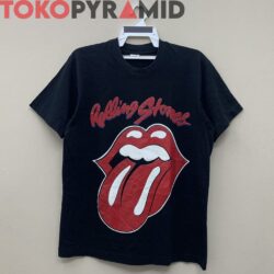 90s Vintage Rolling Stones 1994 Voodoo Lounge World Tour 2 Sided Rare T shirt back