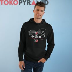 90s Vintage Rolling Stones 1997 Bridges To Babylon World Tour Rare Shirt Black Hoodie