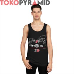 90s Vintage Rolling Stones 1997 Bridges To Babylon World Tour Rare Shirt Black Tank Top