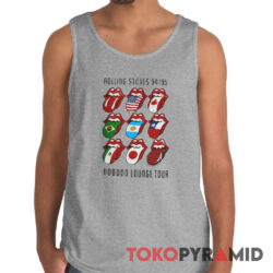 90s Vintage Rolling Stones 94 95 Voodoo Lounge Tour Mouth Tongue Logo Rare Tank Top