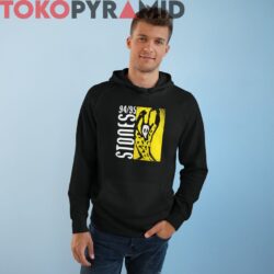 90s Vintage Rolling Stones 94 95 Voodoo Lounge Tour North American Tour 2 Sided Rare Hoodie