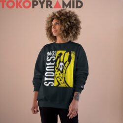 90s Vintage Rolling Stones 94 95 Voodoo Lounge Tour North American Tour 2 Sided Rare Long Sleeve