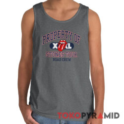 90s Vintage Rolling Stones Property Of Stones Tour Road Crew Rare Shirt 3 90s Vintage Rolling Stones Property Of Stones Tour Road Crew Rare Tank Top