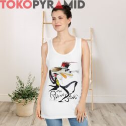90s Vintage Rolling Stones Voodoo Lounge by Gerald Scarfe 2-sided T-shirt 3 90s Vintage Rolling Stones Voodoo Lounge By Gerald Scarfe 2 Sided Rare White Tank Top