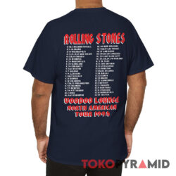 90s Vintage Rolling Stones Voodoo Lounge Tour 1994 North American Tour Shirt Back