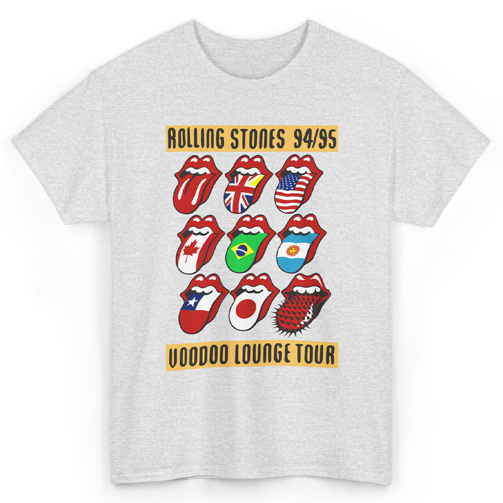 90s Vintage Rolling Stones Voodoo Lounge Tour 94 95 Mouth Tongue Logo Rare T Shirt 90s Vintage Rolling Stones Voodoo Lounge Tour 94 95 Mouth Tongue Logo Rare T Shirt