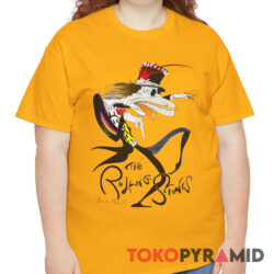 90s Vintage Rolling Stones Voodoo Lounge by Gerald Scarfe Shirt Front