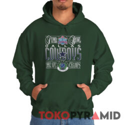 90s Vintage Super Bowl XXVII Dallas Cowboys 1992 NFC Champs Football Conference NFL Rare Tee 2 90s Vintage Super Bowl XXVII Dallas Cowboys 1992 NFC Champs Football Conference NFL Rare Hoodie