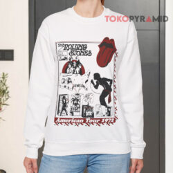 90s Vintage The Rolling Stones American Tour 1972 Rare T-shirt 3 90s Vintage The Rolling Stones American Tour 1972 Rare Sweatshirt