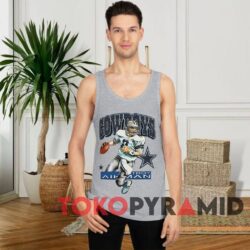 90s Vintage Troy Aikman Dallas Cowboys Unique T-shirt 3 90s Vintage Troy Aikman Dallas Cowboys Grey Tank Top