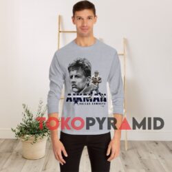 90s Vintage Troy Aikman Dallas Cowboys NFL Grey Long Sleeve