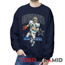 90s Vintage Troy Aikman Dallas Cowboys Unique Sweatshirt