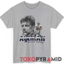 90s Vintage Troy Aikman Dallas Cowboys Unique T Shirt