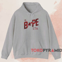A Bathing Ape Bape Sta T-shirt 2 A Bathing Ape Bape Sta T shirt Grey Hoodie