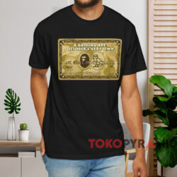 A Bathing Ape October's Very Own Bape X Ovo Card T shirt Black T shirt