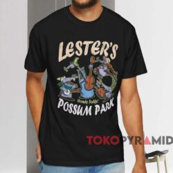 A Goofy Movie Lester's Possum Park T shirt Black T shirt