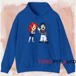 A Goofy Movie Max and Roxanne T-shirt 2 A Goofy Movie Max And Roxanne T shirt Blue Hoodie
