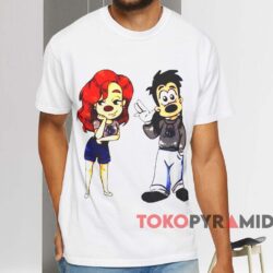 A Goofy Movie Max And Roxanne T shirt White T shirt