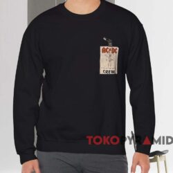 ACDC Flick of The Switch Crew Tour T-shirt 4 Acdc Flick Of The Switch Crew Tour T shirt Black Sweatshirt